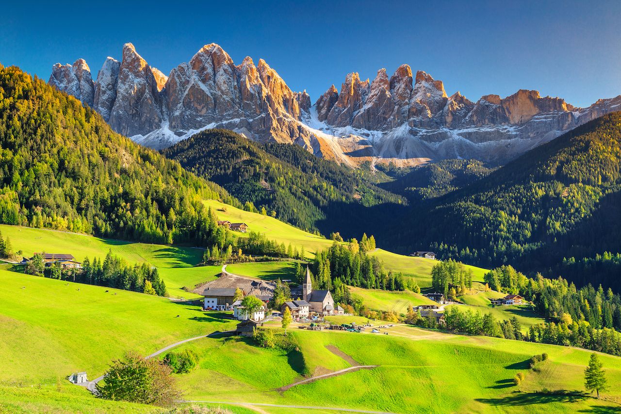 Dolomites mountains