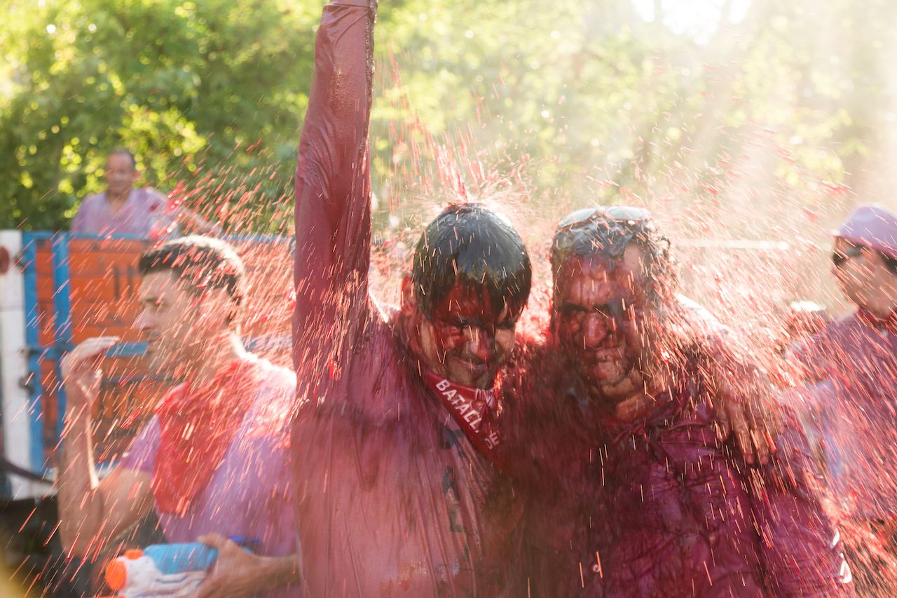 Haro Wine Festival in Spain
