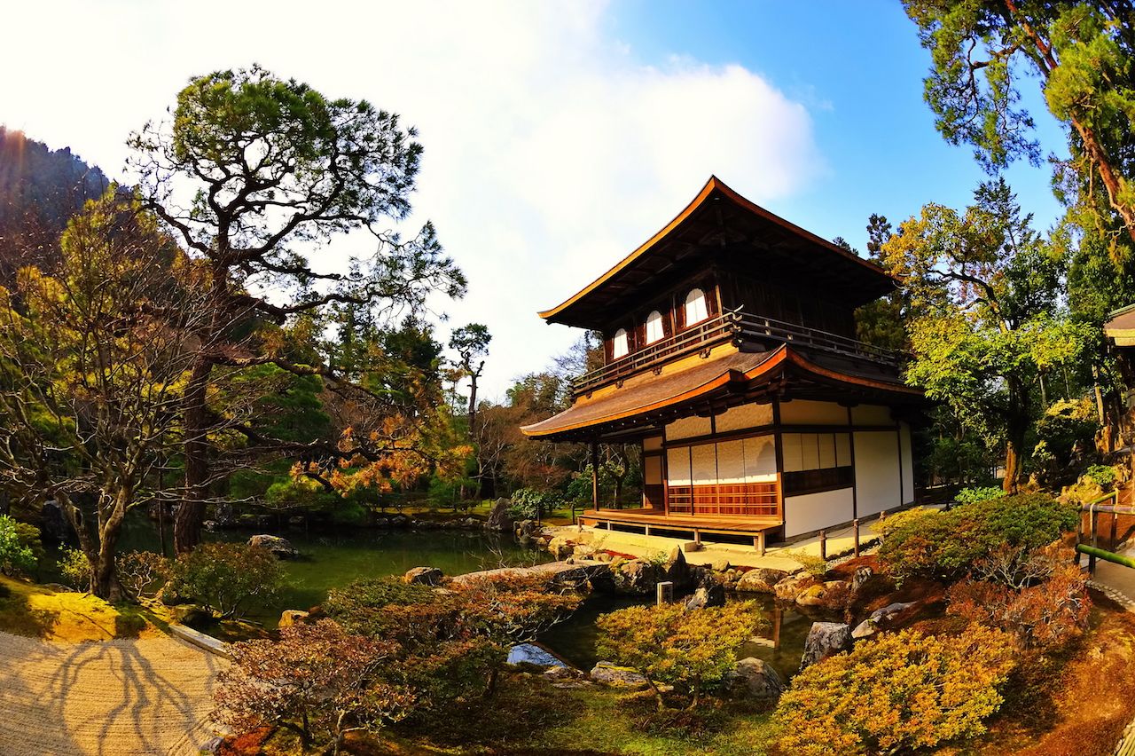 Zen temple in the Sakyo ward of Kyoto, Japan