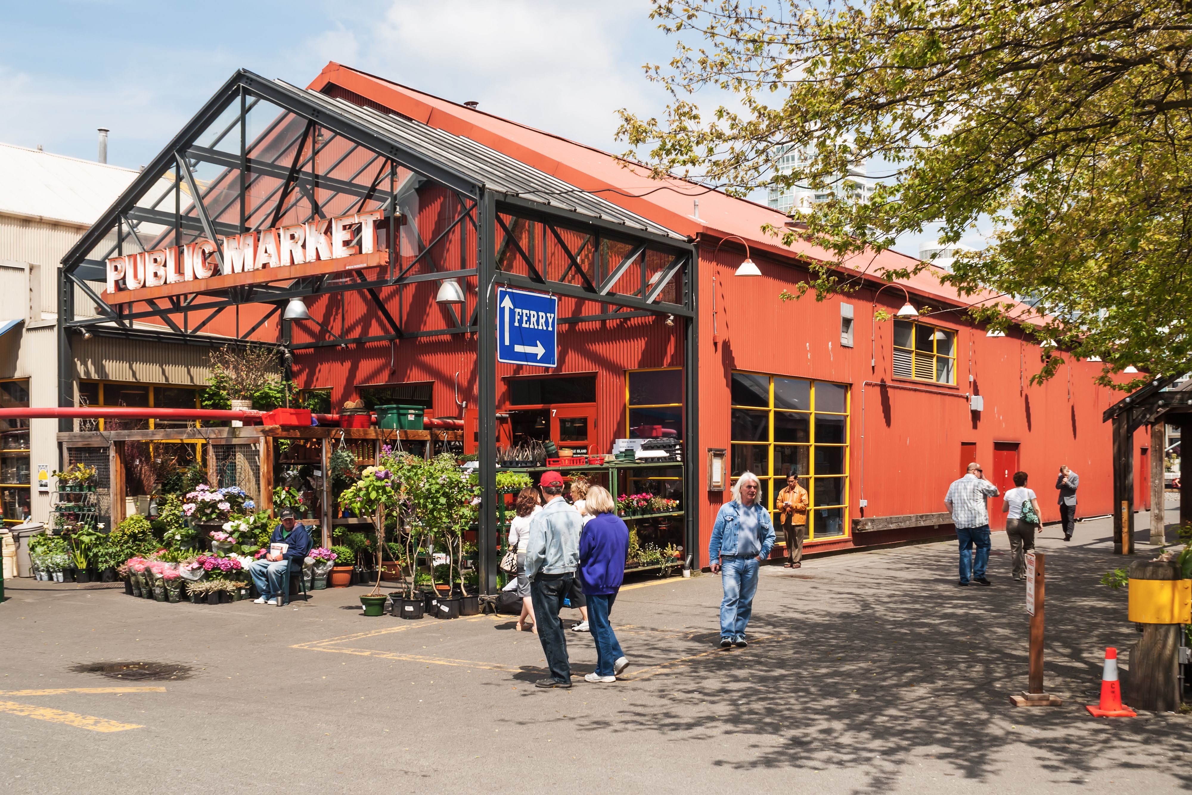 Granville Island Public Market in Canada