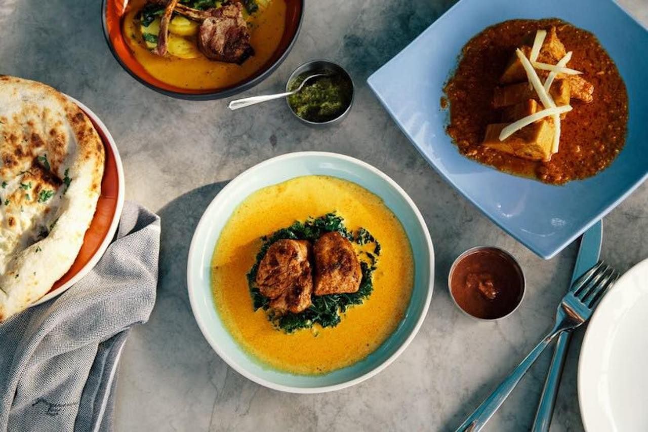Modern Indian dishes