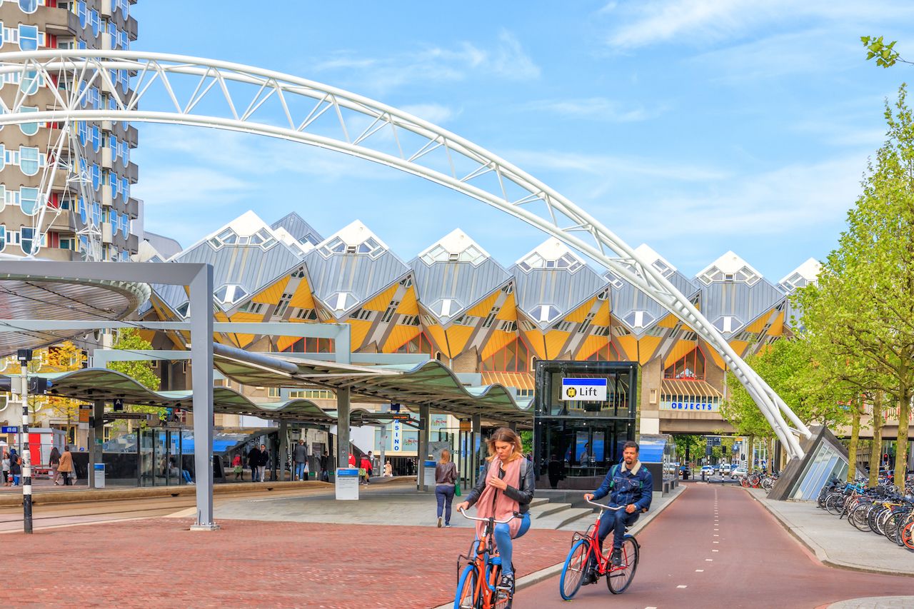 The Cube Houses in Rotterdam